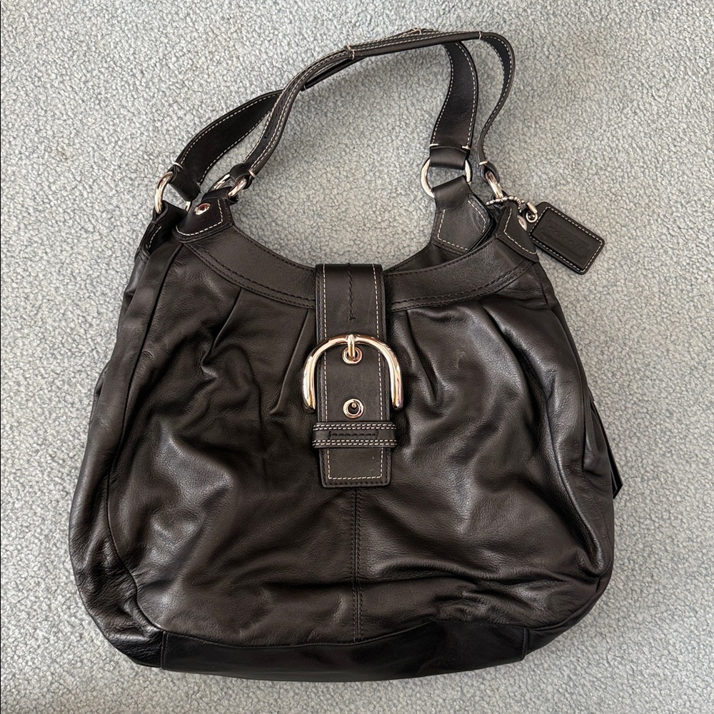COACH Soho Large Buckle Hobo Shoulder Bag 15075